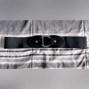 Generic Brand Black Wide Stretch Belt Size L/XL
